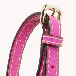 Pre Owned Kate Spade Pink Leather Wellesley Rachelle Satchel