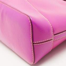 Pre Owned Kate Spade Pink Leather Wellesley Rachelle Satchel