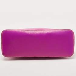 Pre Owned Kate Spade Pink Leather Wellesley Rachelle Satchel