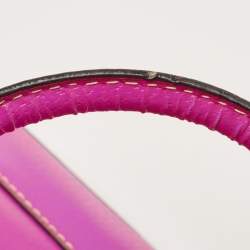 Pre Owned Kate Spade Pink Leather Wellesley Rachelle Satchel