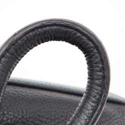 Kate Spade Black Leather Zip Satchel 