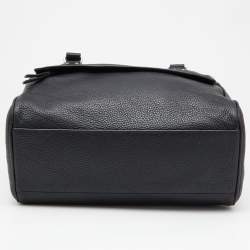 Kate Spade Black Leather Zip Satchel 
