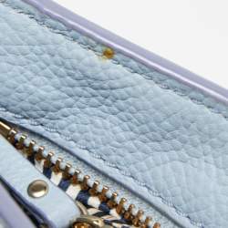 Pre Owned Kate Spade Light Blue Leather Orchard Street Hemsley Crossbody Bag