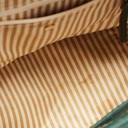 Pre Owned Kate Spade Green Leather Boxwood Road Aubrey Satchel