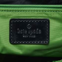 Kate Spade Black Nylon and Patent Leather Stevie Diaper Bag