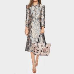 Kate Spade Multicolor Floral Print Leather Hawthorne Lane Tote 