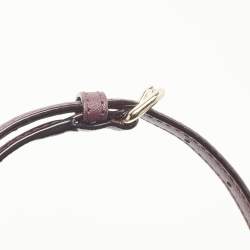 Pre Owned Kate Spade Purple Saffiano Leather Laurel Way Evangelie Satchel