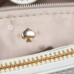 Pre Owned Kate Spade Light Blue Quilted Leather Emerson Place Phoebe Tote