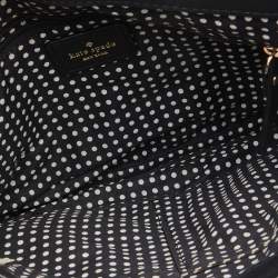 Pre Owned Kate Spade Black Quilted Leather Astor Court Flap Shoulder Bag