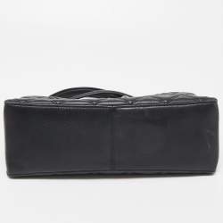 Pre Owned Kate Spade Black Quilted Leather Natalia Crossbody Bag