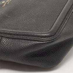 Pre Owned Kate Spade Black Leather Kingston Drive Arla Crossbody Bag