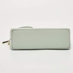 Pre Owned Kate Spade Green Leather Spencer Zip Crossbody Bag