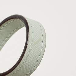 Pre Owned Kate Spade Green Leather Spencer Zip Crossbody Bag