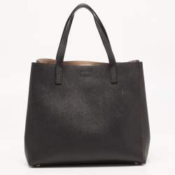 Kate Spade Black Saffiano Leather Bow Tote