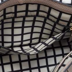 Pre Owned Kate Spade Pink/Black Leather Flap Shoulder Bag