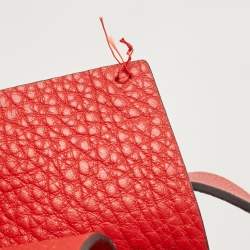 Pre Owned Kate Spade Red Leather Olive Drive Brigette Tote