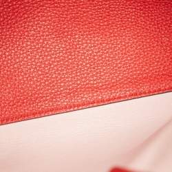 Pre Owned Kate Spade Red Leather Olive Drive Brigette Tote