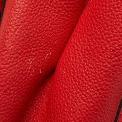 Pre Owned Kate Spade Red Leather Olive Drive Brigette Tote