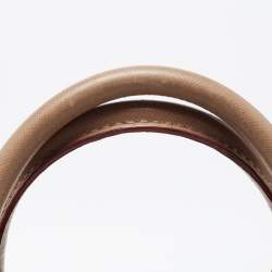 Pre Owned Kate Spade Brown Leather Charlotte Street Sylvie Tote