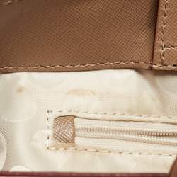 Pre Owned Kate Spade Brown Leather Charlotte Street Sylvie Tote