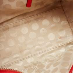 Kate Spade Pink/Red Saffiano Leather Cedar Street Hayden Tote