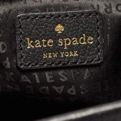 Kate Spade Black Leather Longacre Court Cal Tote