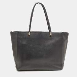 Kate Spade Black Leather Longacre Court Cal Tote