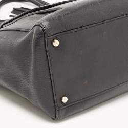Kate Spade Black Leather Longacre Court Cal Tote