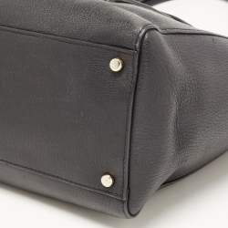 Kate Spade Black Leather Longacre Court Cal Tote
