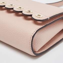 Kate Spade Light Pink Leather Paloma Road Flap Crossbody Bag