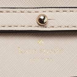 Pre Owned Kate Spade Beige/Black Leather Cameron Street Corin Crossbody Bag