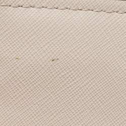 Pre Owned Kate Spade Beige/Black Leather Cameron Street Corin Crossbody Bag