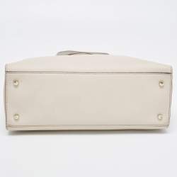 Pre Owned Kate Spade Light Beige Leather Cedar Street Jensen Tote