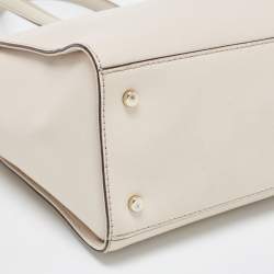 Pre Owned Kate Spade Light Beige Leather Cedar Street Jensen Tote