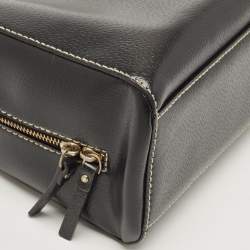 Pre Owned Kate Spade Black Leather Wellesley Alessa Satchel