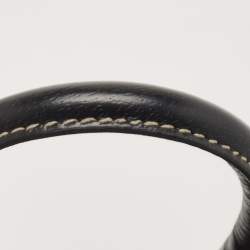 Pre Owned Kate Spade Black Leather Wellesley Alessa Satchel