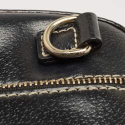 Pre Owned Kate Spade Black Leather Wellesley Alessa Satchel