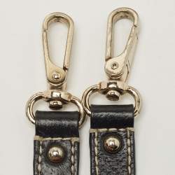 Pre Owned Kate Spade Black Leather Wellesley Alessa Satchel