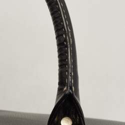 Pre Owned Kate Spade Black Leather Wellesley Alessa Satchel