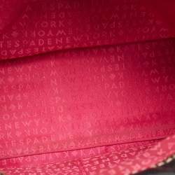 Pre Owned Kate Spade Black Leather Wellesley Alessa Satchel