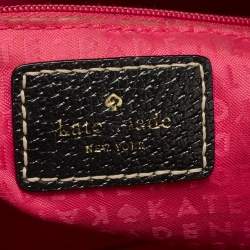 Pre Owned Kate Spade Black Leather Wellesley Alessa Satchel