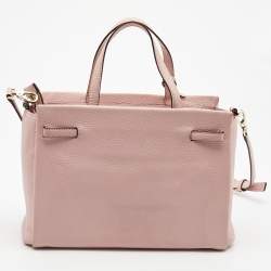 Pre Owned Kate Spade Pink Leather Holden Street Lanie Tote