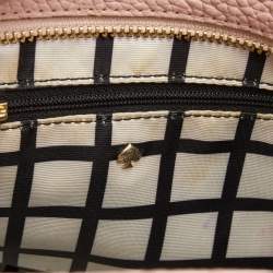 Pre Owned Kate Spade Pink Leather Holden Street Lanie Tote