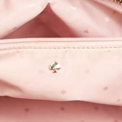 Pre Owned Kate Spade Plum Quilted Leather Emerson Place Dewey Shoulder Bag