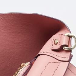 Pre Owned Kate Spade Purple Leather Large Arbour Hill Charline Top Handle Bag