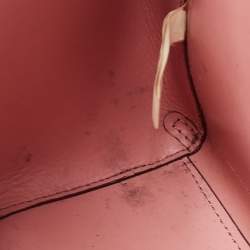 Pre Owned Kate Spade Purple Leather Large Arbour Hill Charline Top Handle Bag