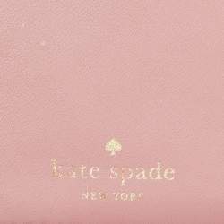 Kate Spade Purple/Pink Leather Adel Bifold Wallet
