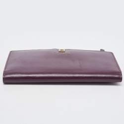 Kate Spade Purple/Pink Leather Adel Bifold Wallet