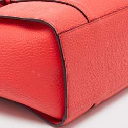 Pre Owned Kate Spade Red Leather Abigail Tote