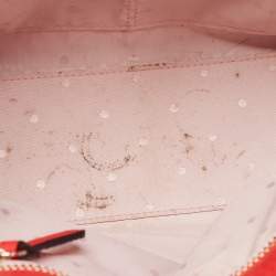 Pre Owned Kate Spade Red Leather Abigail Tote